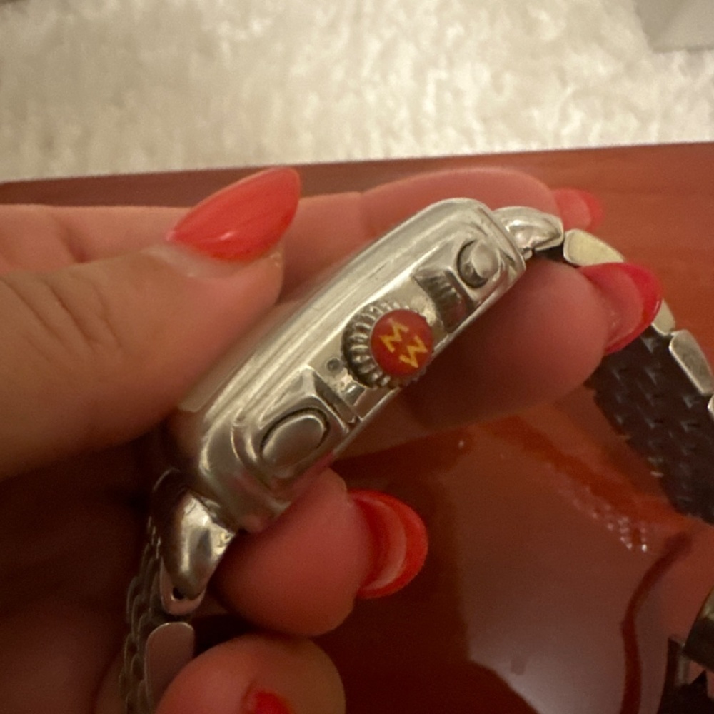 Michele Deco Rectangular Watch - image 2